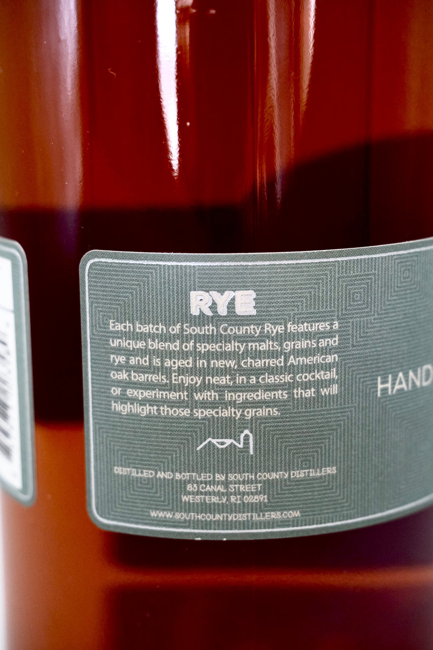 South County Rye - 750ml Bottle